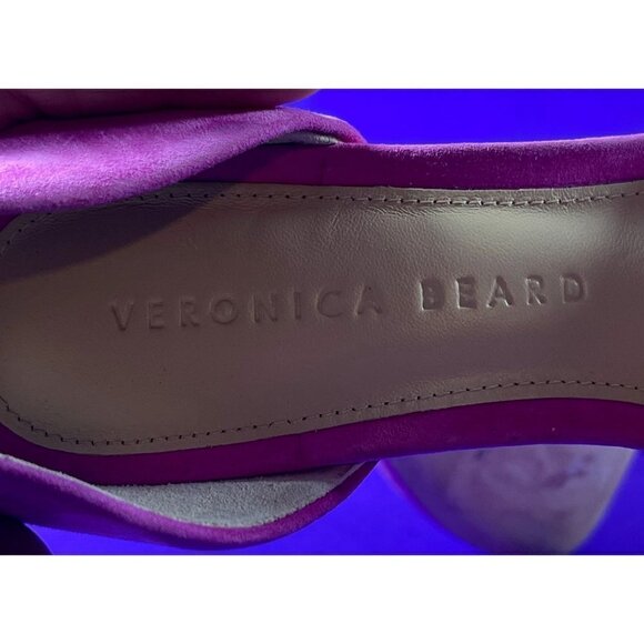 Veronica Beard Women's Pink Gadot Peep Toe Pumps Shoe Size 6 - Picture 10 of 10